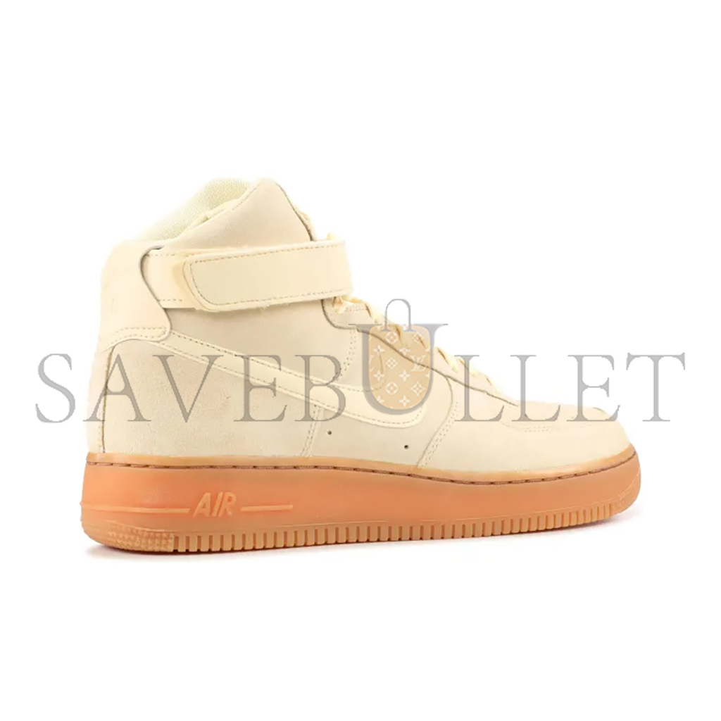 NIKE AIR FORCE 1 HIGH'07 LV8 SUEDE MUSLIN GUM MEDIUM BROWN AA1118-100